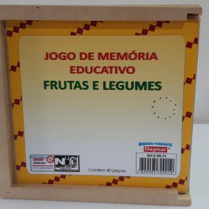 Jogo de Memória Educativo – Frutas e Legumes Ref.08.51