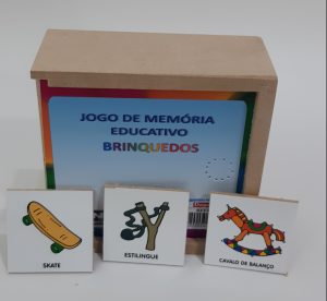 Jogo de Memória Educativo – Brinquedos Ref.08.50